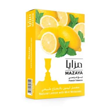 Aroma de Narghilea Mazaya Lemon with Mint 50g