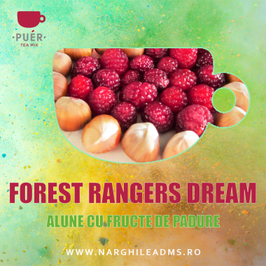 Aroma Narghilea PUER FOREST RANGERS DREAM - ALUNE CU FRUCTE DE PADURE 100g